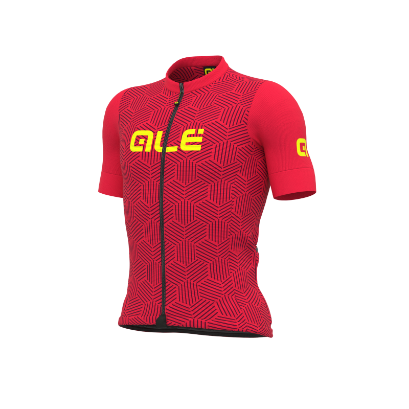 Maglia Ciclismo ALE' SOLID CROSS Rosso 1 Maglia Ciclismo ALE' SOLID CROSS Rosso