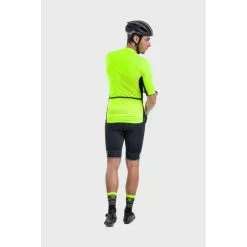 Maglia Ciclismo ALE' SOLID COLOR BLOCK Giallo Fluo -Vendite Caschi bici 28392 maglia ciclismo ale solid color block giallo fluo 4