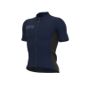 Maglia Ciclismo ALE' SOLID COLOR BLOCK Blu Marino