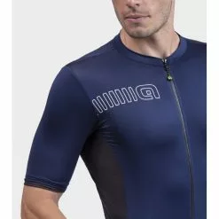 Maglia Ciclismo ALE' SOLID COLOR BLOCK Blu Marino -Vendite Caschi bici 28937 maglia ciclismo ale solid color block blu marino 3