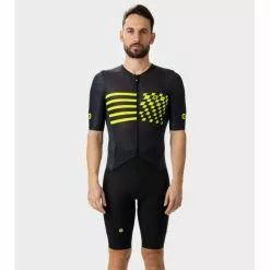 Body Ciclismo ALE' PR-E PLAY Nero 2023 -Vendite Caschi bici body ciclismo ale pr e play nero 2023 4