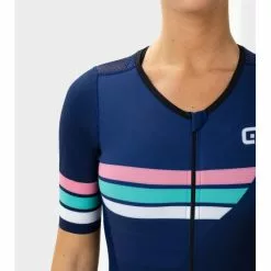 Body Ciclismo ALE' TRIATLON TRIGGER Nero 2023 DONNA -Vendite Caschi bici body ciclismo ale triatlon trigger nero 2023 donna 2