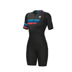 Body Ciclismo ALE' TRIATLON TRIGGER Nero 2023 DONNA