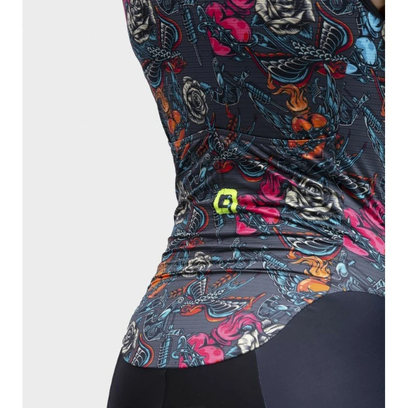 Body Ciclismo Donna ALE' PR-R TATTOO Grigio 5 Body Ciclismo Donna ALE' PR-R TATTOO Grigio - immagine 5