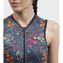 Body Ciclismo Donna ALE' PR-R TATTOO Grigio 17 Body Ciclismo Donna ALE' PR-R TATTOO Grigio -Vendite Caschi bici body ciclismo donna ale pr r tattoo grigio 5