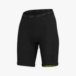 Boxer Con Fondello Ciclismo Donna ALE' ENDURO PADDED LINER Nero