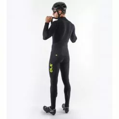 Calzamaglia Invernale Ciclismo ALE' SOLID WINTER Nero-giallo Fluo -Vendite Caschi bici calzamaglia invernale ciclismo ale solid winter nero giallo fluo 2022 3