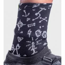 Calzini Ciclimo MERYL 16cm ALE' VERSILIA Nero -Vendite Caschi bici calzini ciclimo meryl 16cm ale versilia nero 3