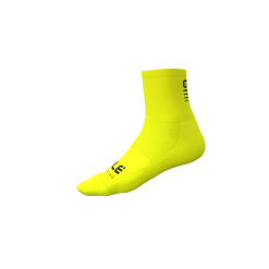Calzini Ciclimo Q-SKIN 14cm ALE' STRADA 2.0 Giallo Fluo