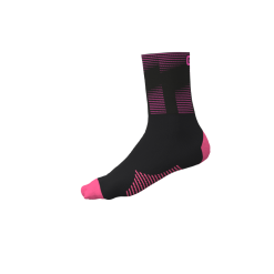 Calzini Ciclimo Q-SKIN 16cm ALE' SPRINT Rosa Fluo