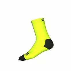 Calzini Ciclimo Q-SKIN 18cm ALE' TEAM Giallo Fluo