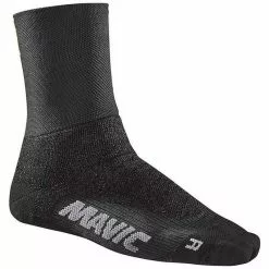 Calzini Ciclismo Invernali Mavic Essential Thermo + Sock Nero