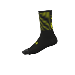 Calzini Invernali ALE' 18 Cm PRIMALOFT FENCE Nero Giallo Fluo 2023