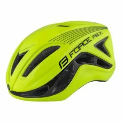 Casco Bici Da Corsa FORCE REX FLUO NERO