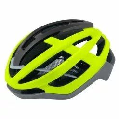 Casco Bici Da Strada Road Force Lynx Giallo Fluo