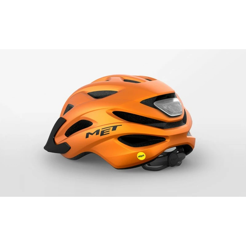 Casco Bici MET Crossover Con Luce LED Di Sicurezza 2023 MIPS 2 Casco Bici MET Crossover Con Luce LED Di Sicurezza 2023 MIPS - immagine 2