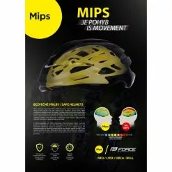 Casco Bici MTb E Corsa Force Neo Fluo MIPS -Vendite Caschi bici casco bici mtb e corsa force neo fluo mips 7