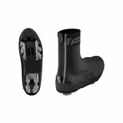 Copriscarpe Ciclismo Antipioggia FORCE RAINY MTB Nero
