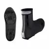 Copriscarpe Ciclismo Antivento Antipioggia FORCE PU DRY MTB Nero