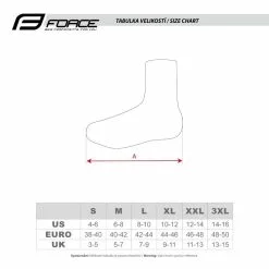 Copriscarpe Ciclismo Neoprene FORCE HOT EXTREME MTB Nero -Vendite Caschi bici copriscarpe ciclismo neoprene force hot extreme mtb nero 4