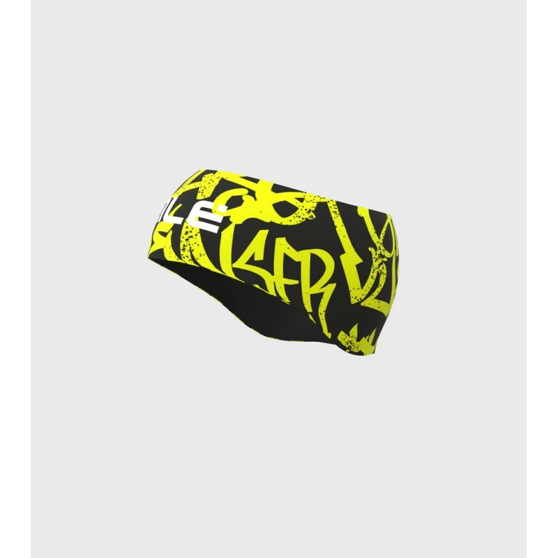 Fascia Copriorecchie Invernale ALE' RIDE Giallo Fluo 2023 1 Fascia Copriorecchie Invernale ALE' RIDE Giallo Fluo 2023