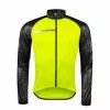Giacca Invernale Ciclismo Antivento FORCE WINDPRO Fluo