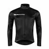 Giacca Invernale Ciclismo Antivento FORCE WINDPRO Nero