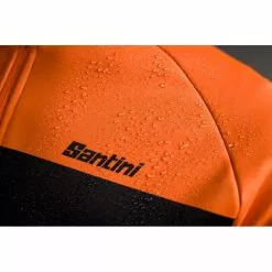 Giacca Invernale SANTINI COLORE BENGAL Arancio -Vendite Caschi bici giacca invernale santini colore bengal arancio 3
