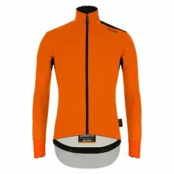 Giacca Invernale SANTINI VEGA XTREME Arancione -Vendite Caschi bici giacca invernale santini vega xtreme arancione 2