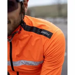 Giacca SANTINI Invernale ANTIPIOGGIA GUARD NEO Shell Arancione 12 Giacca SANTINI Invernale ANTIPIOGGIA GUARD NEO Shell Arancione -Vendite Caschi bici giacca santini invernale antipioggia guard neo shell arancione 5