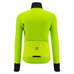 Giacca SANTINI Invernale ANTIPIOGGIA VEGA ABSOLUTE Verde Fluo -Vendite Caschi bici giacca santini invernale antipioggia vega absolute verde fluo 5