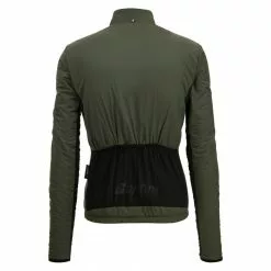 Giacca SANTINI Invernale Gravel ALPHA TRAIL Verde Lana