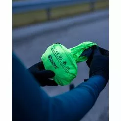 Giacca SANTINI Tascabile ANTIPIOGGIA GUARD NIMBUS Arancio Fluo -Vendite Caschi bici giacca santini tascabile antipioggia guard nimbus arancio fluo 4