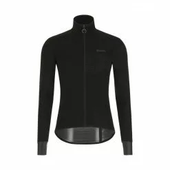 Giacca SANTINI Tascabile ANTIPIOGGIA GUARD NIMBUS Nero -Vendite Caschi bici giacca santini tascabile antipioggia guard nimbus nero 2