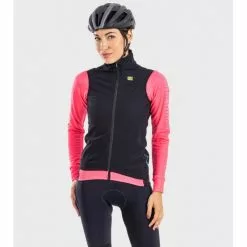Gilet Antipioggia Donna ALE' KLIMATIK Guscio RACING Nero -Vendite Caschi bici gilet antipioggia donna ale klimatik guscio racing nero 2