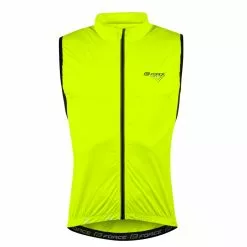 Gilet Ciclismo Antivento FORCE VEST VISION Fluo