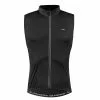 Gilet Ciclismo Antivento FORCE VEST VISION Nero