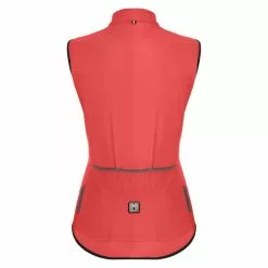 Guscio Ciclismo Antipioggia Antivento SANTINI NEBULA PURO VEST Donna GN