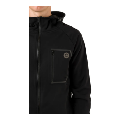 Guscio Softhell Mtb AGU SPORT Men Nera Con Cappuccio -Vendite Caschi bici guscio shell mtb agu sport men nera con cappuccio 1 2