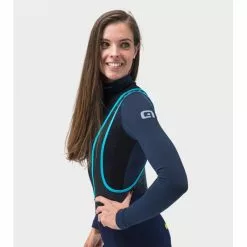 Intimo Donna ALE' Baselayer KLIMA Nero-blu Marino 2022 -Vendite Caschi bici intimo donna ale baselayer klima nero blu marino 2022 4