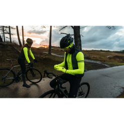 Maglia Ciclismo AGU THERMO ESSENTIAL Invernale Gialla Fluo -Vendite Caschi bici maglia ciclismo agu thermo essential invernale gialla fluo 3