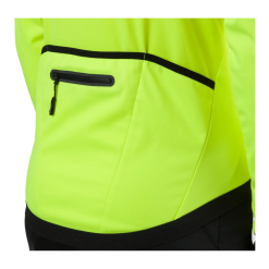 Maglia Ciclismo AGU THERMO ESSENTIAL Invernale Gialla Fluo -Vendite Caschi bici maglia ciclismo agu thermo essential invernale gialla fluo 4