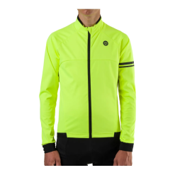 Maglia Ciclismo AGU THERMO ESSENTIAL Invernale Gialla Fluo -Vendite Caschi bici maglia ciclismo agu thermo essential invernale gialla fluo 8