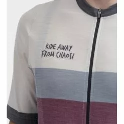 Maglia Ciclismo ALE' OFF ROAD - GRAVEL CHAOS Grigio -Vendite Caschi bici maglia ciclismo ale off road gravel chaos grigio 3