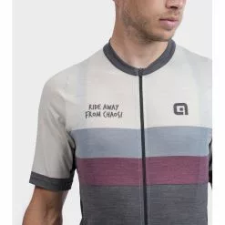 Maglia Ciclismo ALE' OFF ROAD - GRAVEL CHAOS Grigio -Vendite Caschi bici maglia ciclismo ale off road gravel chaos grigio 4