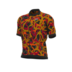 Maglia Ciclismo ALE' OFF ROAD - GRAVEL WOODLAND Rosso