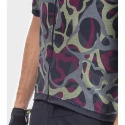 Maglia Ciclismo ALE' OFF ROAD - GRAVEL WOODLAND Verde -Vendite Caschi bici maglia ciclismo ale off road gravel woodland verde 3