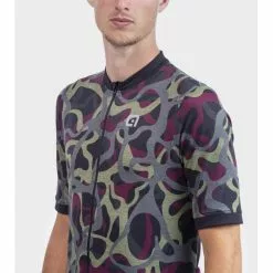 Maglia Ciclismo ALE' OFF ROAD - GRAVEL WOODLAND Verde -Vendite Caschi bici maglia ciclismo ale off road gravel woodland verde 4