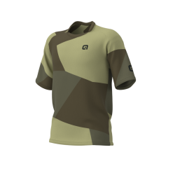 Maglia Ciclismo ALE' OFF ROAD - MTB SWEDISH CAMO Verde