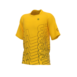 Maglia Ciclismo ALE' OFF ROAD - MTB VISUAL Giallo